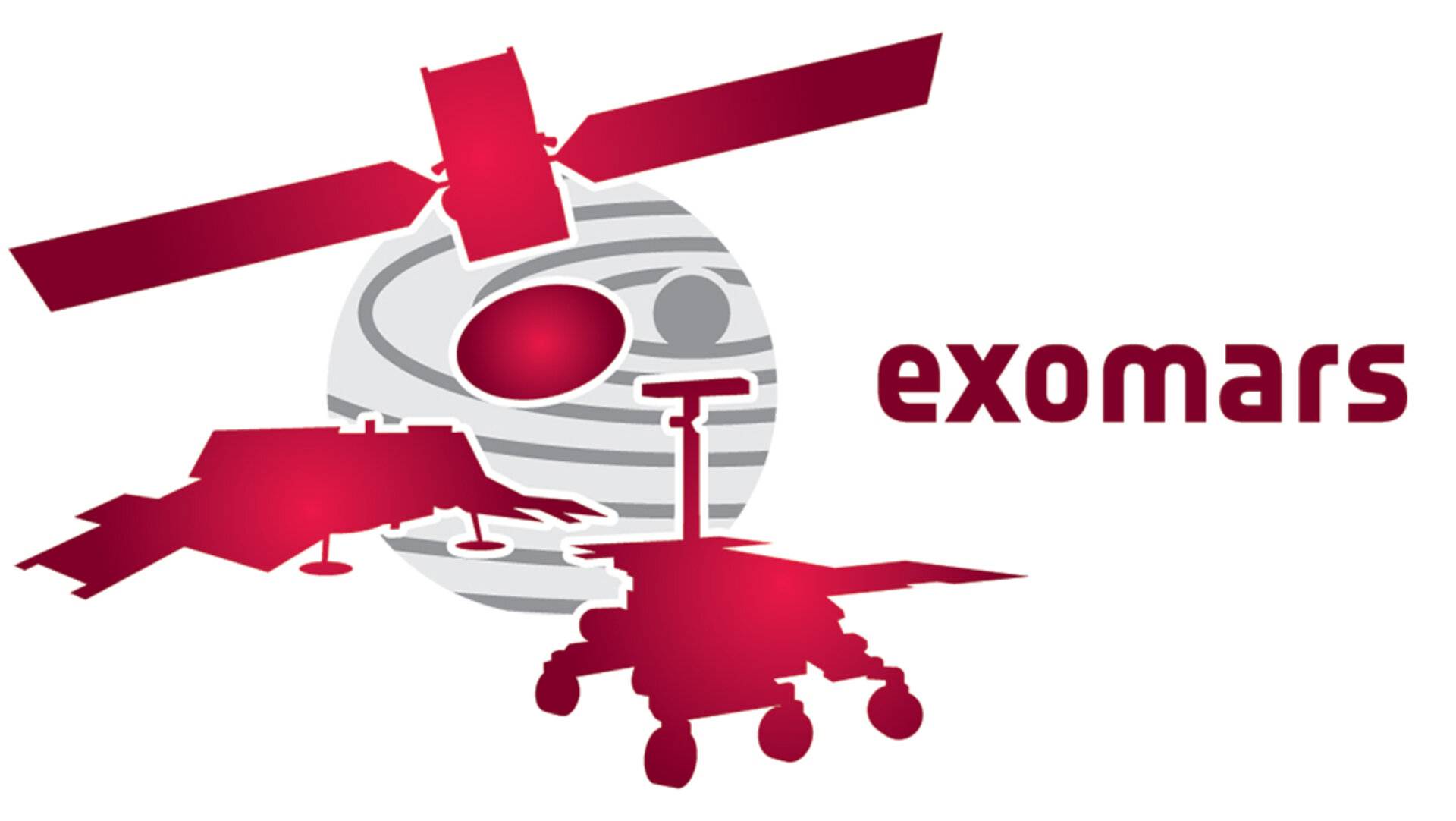 ExoMars logo pillars