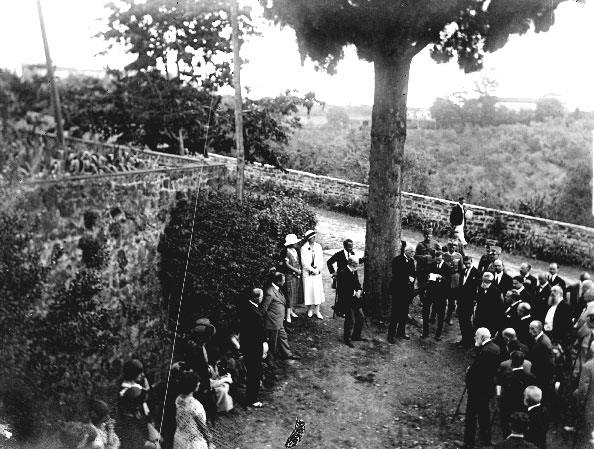 Inaugurazione torre solare (1925)