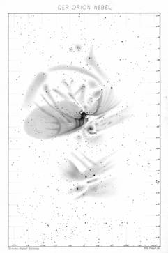 W. Tempel, Nebulosa di Orione (1876 ca.)